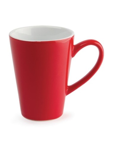 Mugs Latte Olympia Café rouges 340ml (lot de 12)