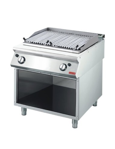 Grillade pierre de lave gaz Gastro M 70/80 GRL