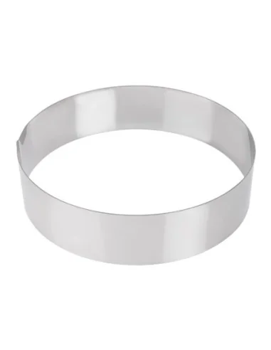 Cercle à mousse inox De Buyer 240 x 60mm