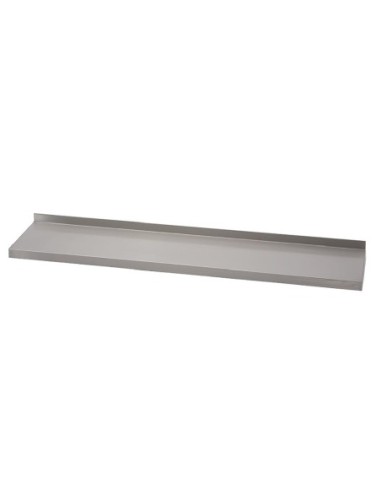 Etagère murale inox sans supports Gastro M 1000 x 400mm