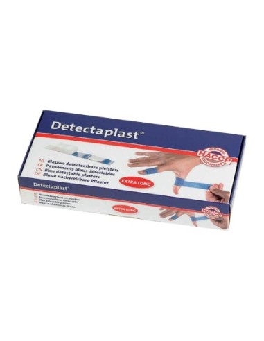 Pansements imperméables Detectaplast 18 x 2 cm (lot de 100)