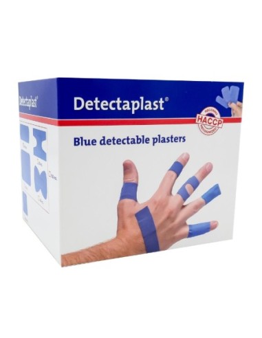 Boîte de pansements élastiques assortis Detectaplast (lot de 100)