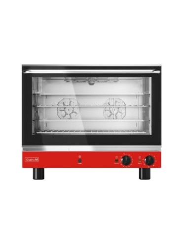 Four pâtissier à convection 4 niveaux avec humidificateur Gastro M porte abattante 400V