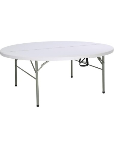 Table ronde pliante par le centre Bolero 1,8m