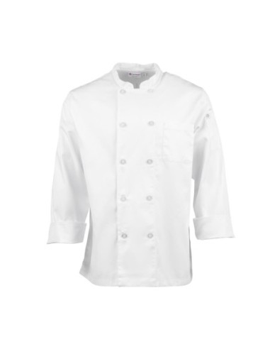 Veste de cuisine mixte Le Mans Chef Works blanche M