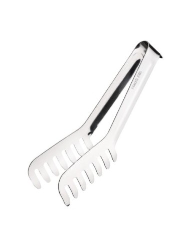 Pince à spaghetti en inox Vogue 19,5 cm