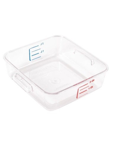 Boîte carrée de stockage 2L Rubbermaid