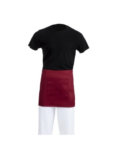 Tablier serveur court Whites bordeaux