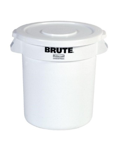 Collecteur Rubbermaid Brute blanc 121,1L