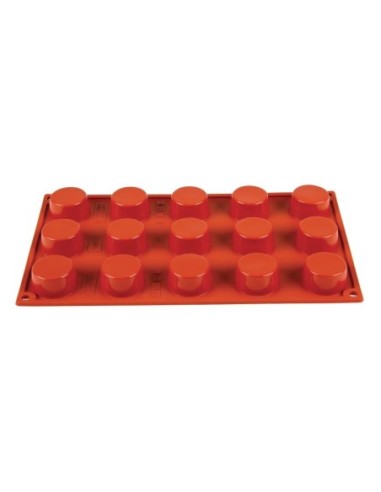 Plaque 15 petits-fours en silicone Pavoni Formaflex