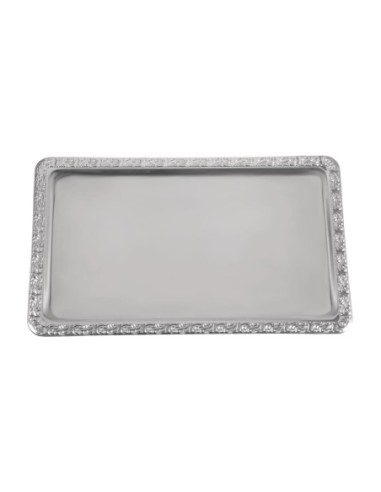 Plateau de service rectangulaire inox APS GN1/1