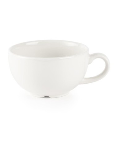 Tasses à cappuccino Churchill Plain Whiteware 227ml (Lot de 24)