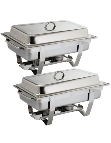 OFFRE GROS VOLUME Chafing dish Milan Olympia GN 1/1 x2