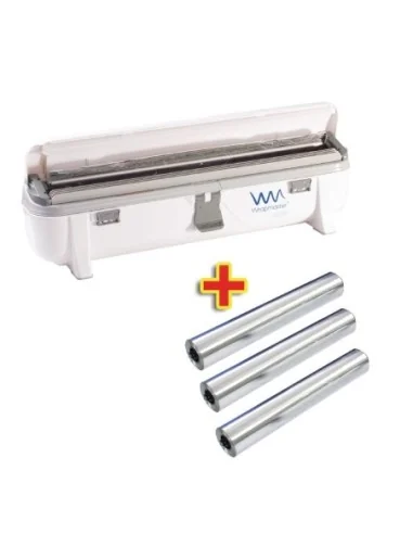 Distributeur Wrapmaster 4500 et 3 x 90m de papier aluminium