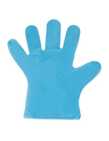 Gants jetables bleus (Lot de 100)