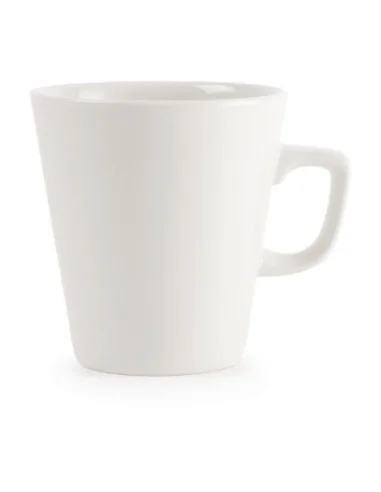 Mugs café Latte blancs Churchill Whiteware 440ml (lot de 6)