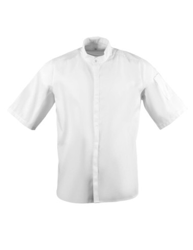 Veste col officier Southside blanche - Taille L