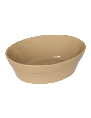 Plats à gratin ovales Olympia Stoneware 145 x 104 mm (lot de 6)