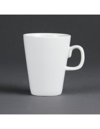 Tasses à Latte Whiteware Olympia 310ml (Lot de 12)