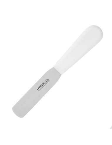 Couteau spatule droit Hygiplas blanc 100mm