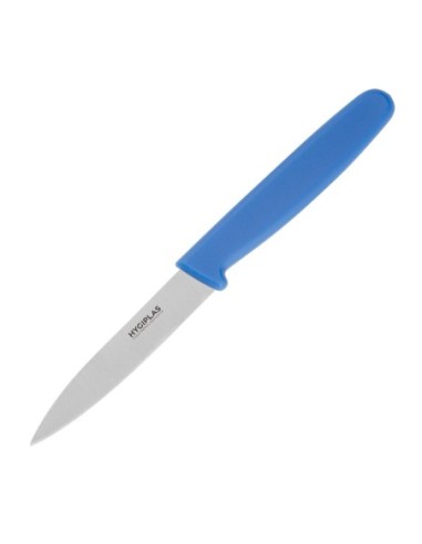 Couteau d'office Hygiplas bleu 7,5 cm