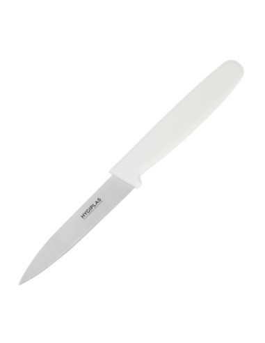 Couteau d'office Hygiplas blanc 7,5 cm