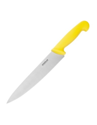 Couteau de cuisinier Hygiplas jaune 215mm