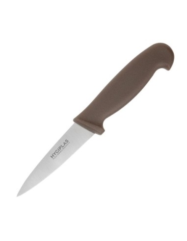 Couteau d office Hygiplas marron 90mm