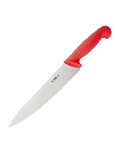 Couteau de cuisinier Hygiplas rouge 215mm