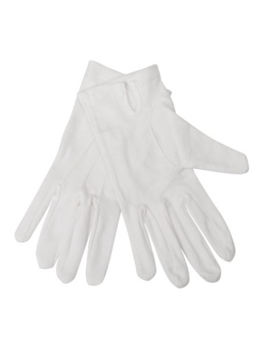 Gants de service pour femme blancs L/XL