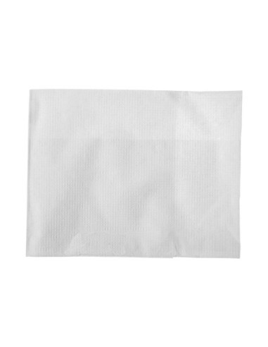 Serviettes blanches simple épaisseur 90 x 120mm (Lot de 6000)