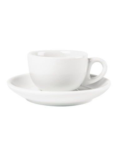 Tasses à espresso blanches 85ml Olympia (Lot de 12)