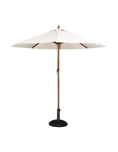 Parasol rond Bolero écru 2,5m