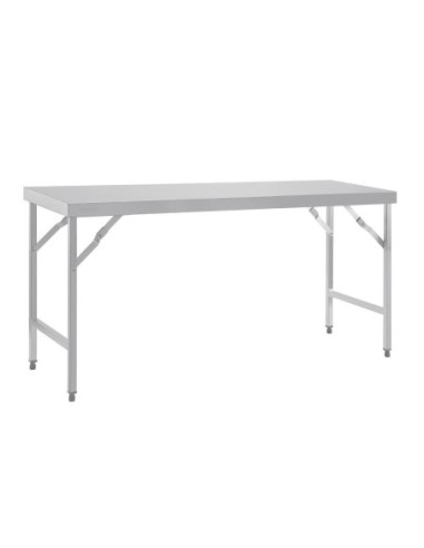 Grande table pliante inox Vogue 1800mm