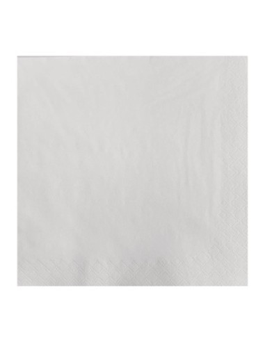 Serviettes en papier professionnelles blanches Fasana 400mm (Lot de 1000)