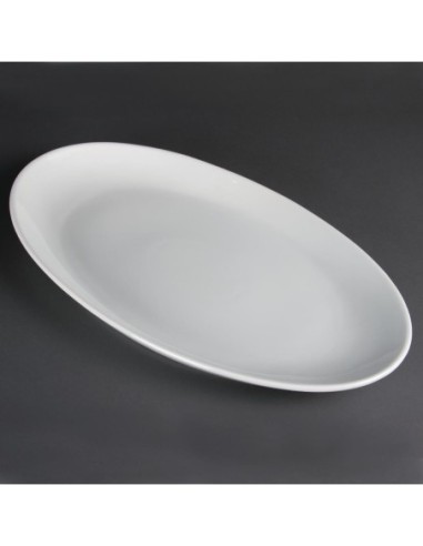 Assiette creuse ovale Olympia 500 x 290mm