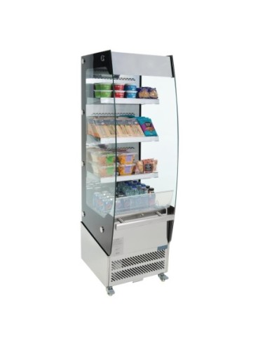 Vitrine positive libre service plusieurs niveaux 220L Polar Série G