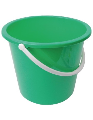 Seau rond en plastique Jantex 10L vert