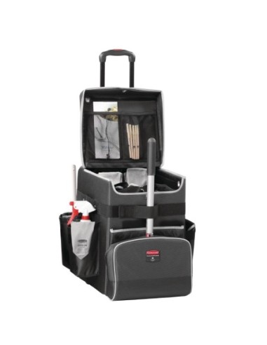 Chariot de service mobile Rubbermaid Quick Cart taille moyenne