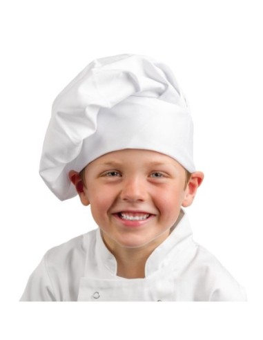 Toque de chef enfant Whites blanche