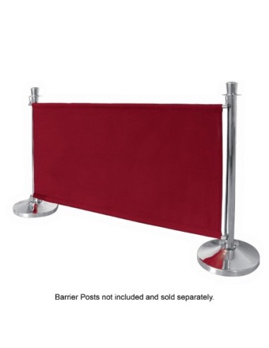 Barrière en toile Bolero rouge