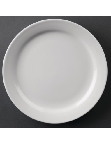 Assiettes à bord étroit Olympia Athena 165mm (Lot de 12)