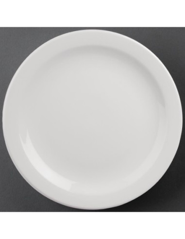 Assiettes à bord étroit Olympia Athena 284mm (Lot de 6)