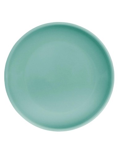 Assiette plate vert d eau Olympia Café 205mm (Lot de 12)