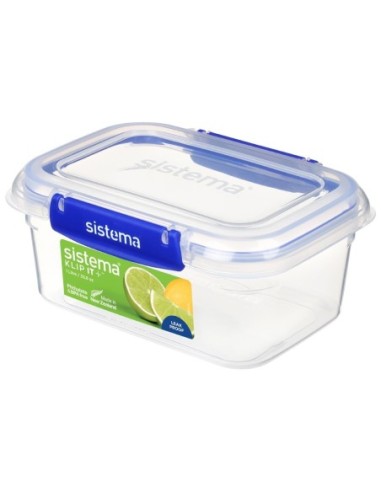 Boîte alimentaire rectangulaire Sistema Klip It Plus 1L