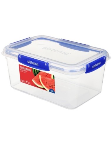 Boîte alimentaire rectangulaire Sistema Klip It Plus 3,35L