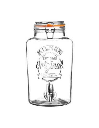 Distributeur de boissons couvercle à clip Kilner 5 litres