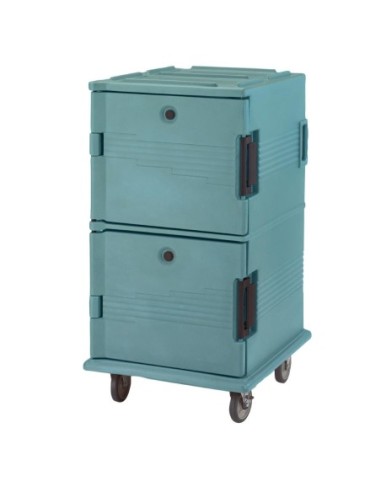 Chariot isotherme Cambro Ultra Camcart UPC1600 bleu ardoise