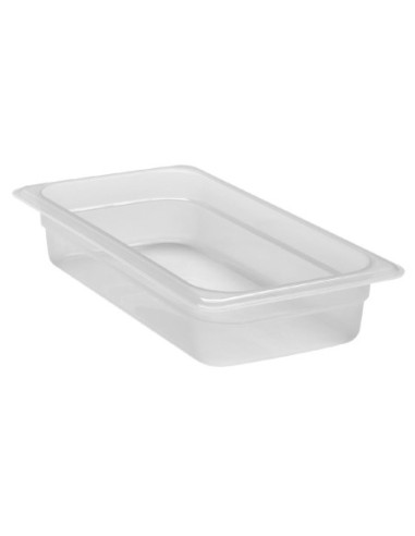 Bac en polypropylène translucide Cambro GN 1/3 profondeur 65mm