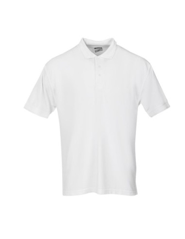 Polo mixte blanc L